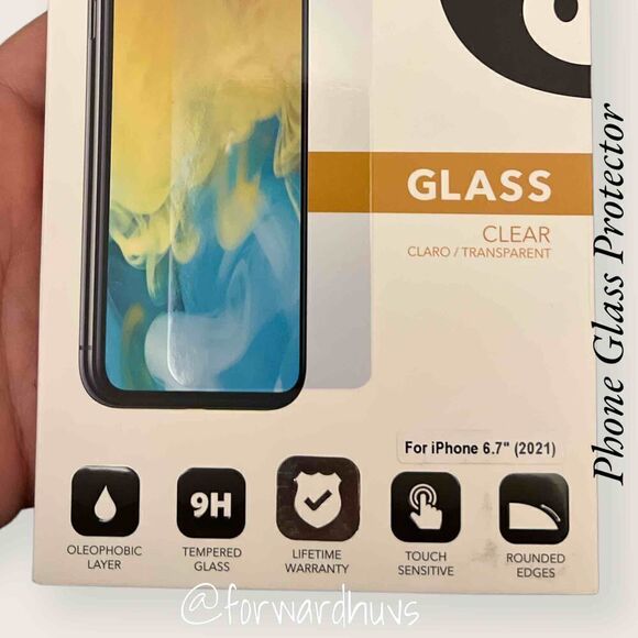 CellHelmet Tempered Glass Screen Protector for Apple 6.7” (2021) - Picture 5 of 7